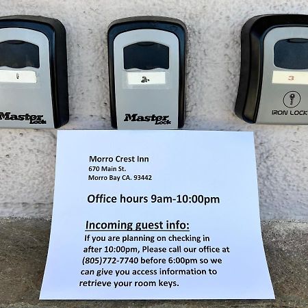 Morro Crest Inn Morro Bay Exterior foto